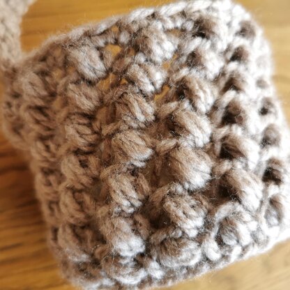 Bean stitch basket