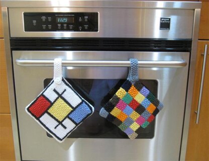 Mondrian Pot Holder