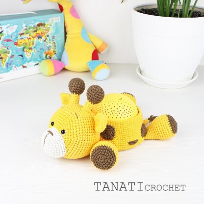 Crochet Pattern - Night light Giraffe/Projector star