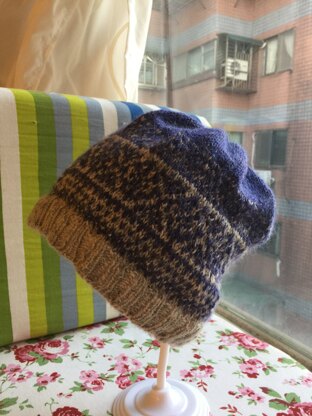 Josephin's Samantha Hat in Willow & Lark Woodland