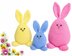 Crochet bunny family. Amigurumi toy. My first bunny. Nursery decor. Easter decoration