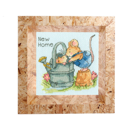 Bothy Threads Welcome Home Cross Stitch Kit - 10 x 10cm