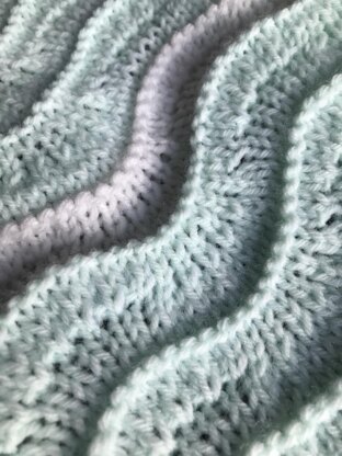 Waves Baby Blanket