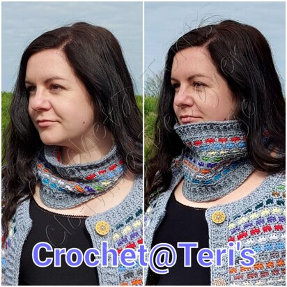 Festival Mosaic Neck Warmer