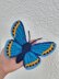 Crochet Karner Blue Butterfly