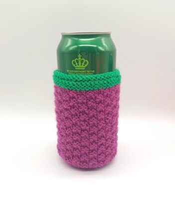 PDF Summer Fruits DK knitting pattern Can Sleeve Koozie/Cosy/Sleeve/Coozie/Cozy Summer Vibes Easy Knitting Pattern Charity Knits Beer Bottle