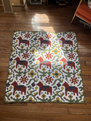 Dala Horse Blanket