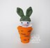 Beanie the Easter Bunny with Carrot