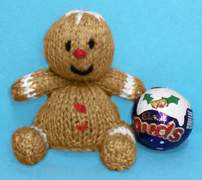 Christmas Gingerbread Man Pud choc cover