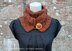 Skinny button scarf