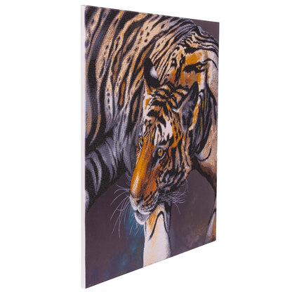 Crystal Art The Tiger, 70x70cm Diamond Painting Kit