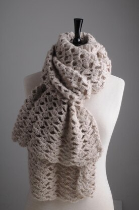 Simple Lacey Scarf