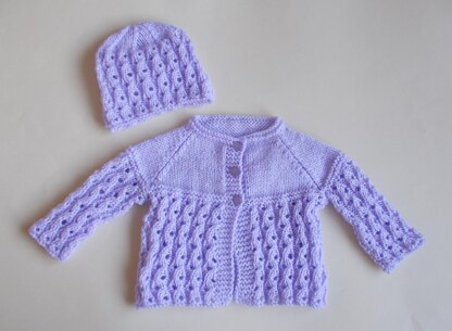 Lilac Blossom Baby Set