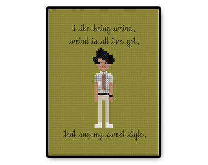 Moss's Sweet Style - PDF Cross Stitch Pattern