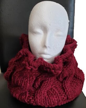 Easy Peasy Snood - Cabled