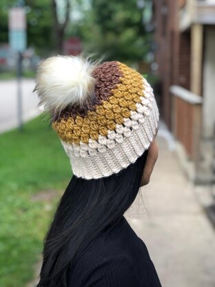 Cluster stitch hat