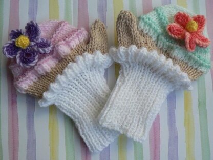 Cupcake Mittens