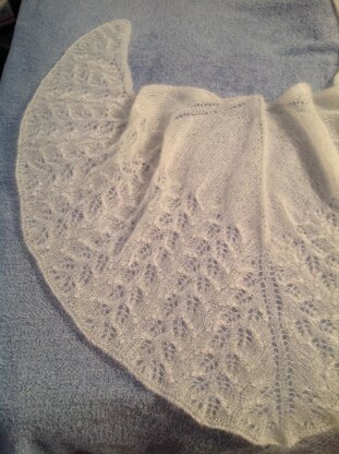 Kristen's Wedding Prayer Shawl