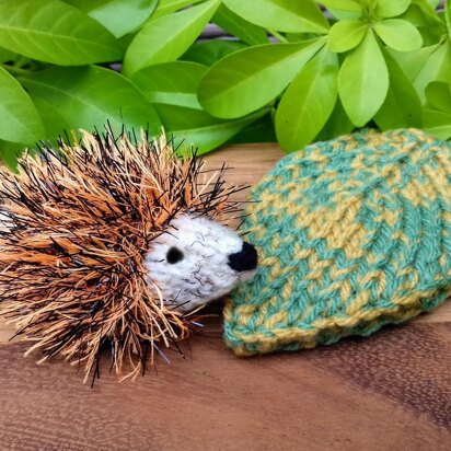 Hide & Seek Hedgehog - Finger Puppet