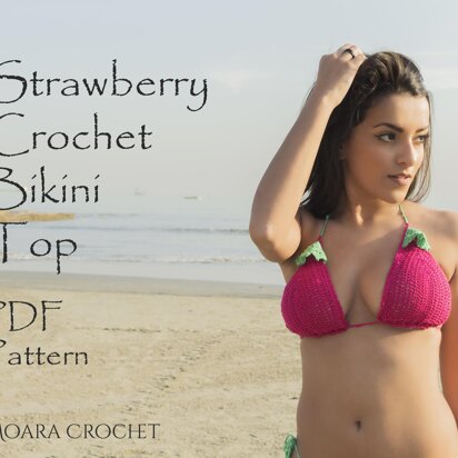 Strawberry Bikini Top