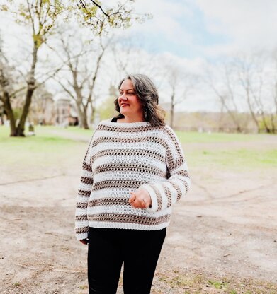 Annette Striped Sweater