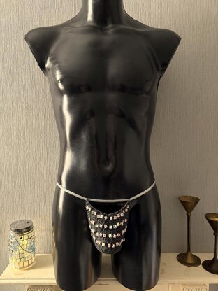 Bead Mesh Pouch Briefs