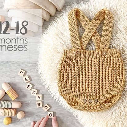 12-18 months size -PEEKABOO Crochet Diaper Cover