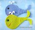 Whale Applique, Coaster