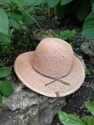 Sun raffia hat Bambino