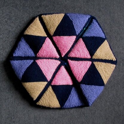 Hexaflexagon Cushion