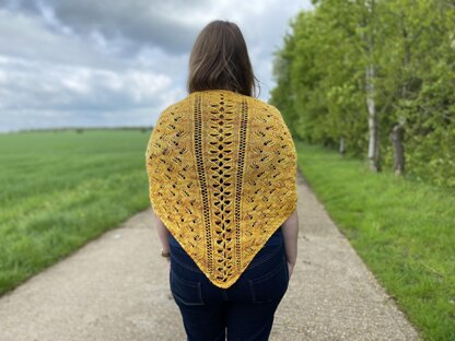 The Beekeeper Shawl