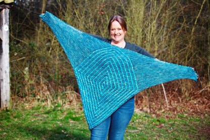 Ten of Diamonds Shawl