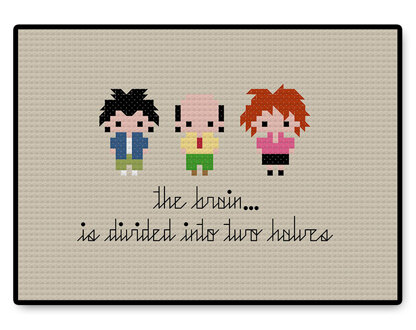 Dr. Katz Professional Therapist Bite Size - PDF Cross Stitch Pattern