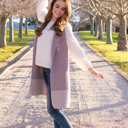 Baby's Breath Sleeveless Cardigan