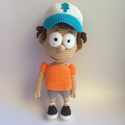 Dipper by Gravity falls PDF crochet pattern