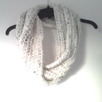 Twisty Loop Crochet Infinity Scarf