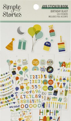 Simple Stories Birthday Blast Stickers 4