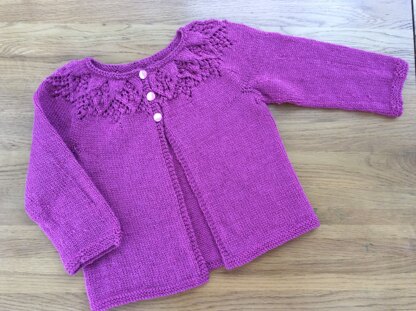 Toddler cardigan