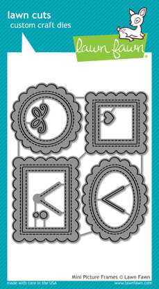 Lawn Fawn Lawn Cuts Custom Craft Die - Mini Picture Frames