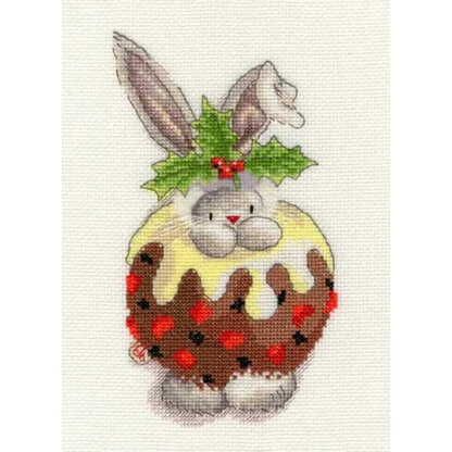 Bothy Threads Christmas Pudding - Bebunni Cross Stitch Kit - 16 x 22cm