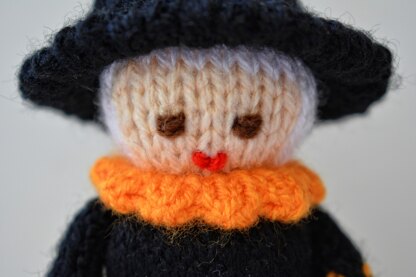 Jehane the Witch Doll Knitting Pattern - Toy Knitting Pattern