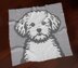 Beginner-friendly Poodle Blanket C2C CROCHET PATTERN Dog Face Throw Chart JPG PDF
