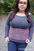 Striped Raglan Sweater