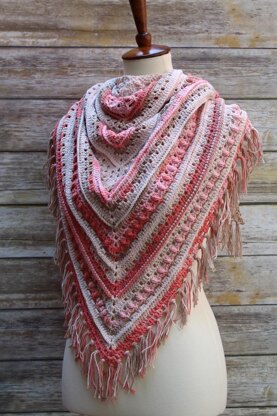 Pearl In Shell Shawl