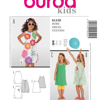 Burda B9544 Dress Sewing Pattern
