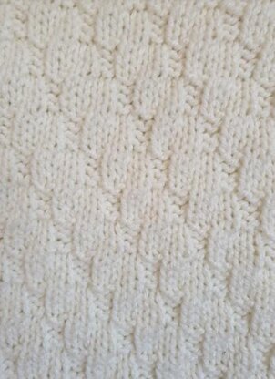 Textured Claudette Baby Blanket