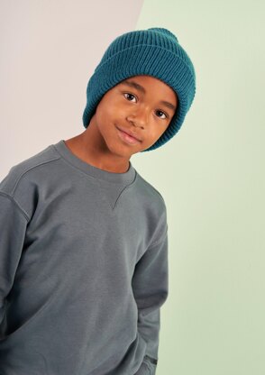 Mini Oxford Hat in Rowan Alpaca Soft DK - Downloadable PDF