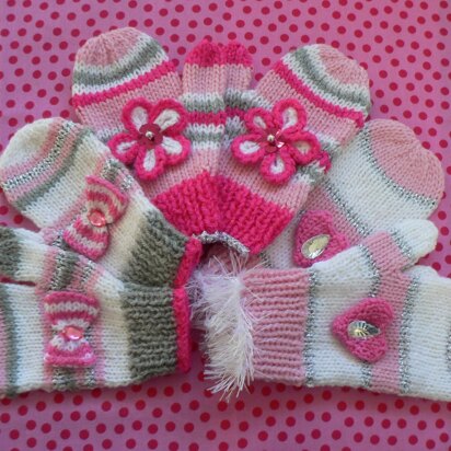 Winter Sparkle Mitts