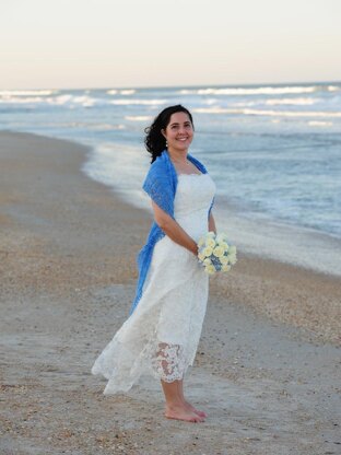 Sixpence shawlette