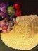 Lille Matelassé Circular Baby Afghan